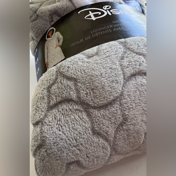✨NWT✨ Disney Mickey & Minnie Lounger with Cozy
Hood Grey and White Size L - Picture 10 of 11